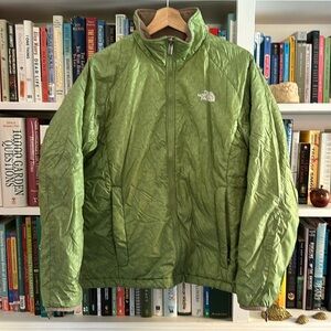 The North Face Green Puffer Jacket - Size Large